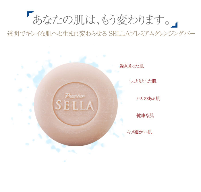 楽天市場】SELLA セラ プレミアム ナノ クレンジングバー 100g ｜ 韓国