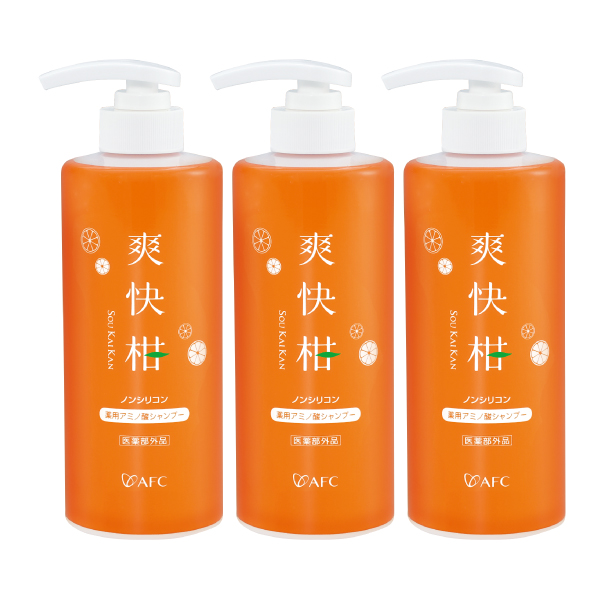 楽天市場】AFC 薬用アミノ酸シャンプー爽快柑 ボトル 500mL 3本セット