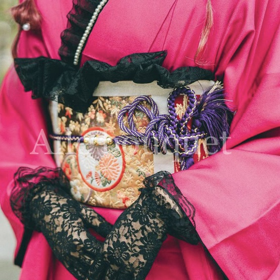 楽天市場】成人式 半衿 重ね衿 レース 半襟 パール ビジュー