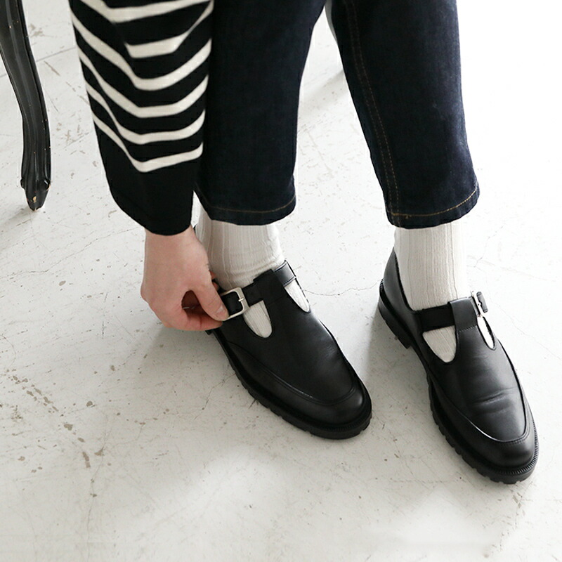 楽天市場】【25%OFFクーポン！】クレマン KLEMAN T字ストラップレザー