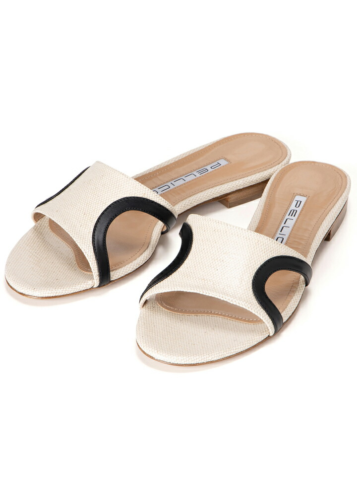 ペリーコ PELLICO ルネッタ ミュールサンダル フラット24.5cm 美品 美