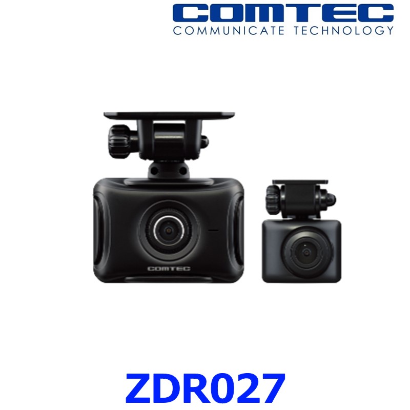 楽天市場】COMTEC コムテック ZDR027 ドライブレコーダー 前後2カメラ