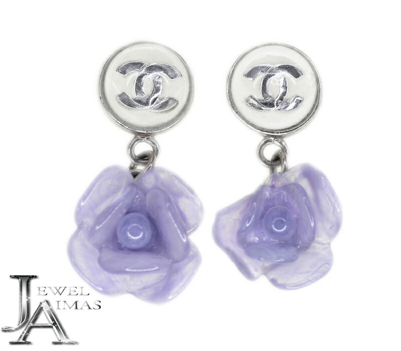 楽天市場】【CHANEL】シャネル カメリア ローズ 花 フラワー ピアス
