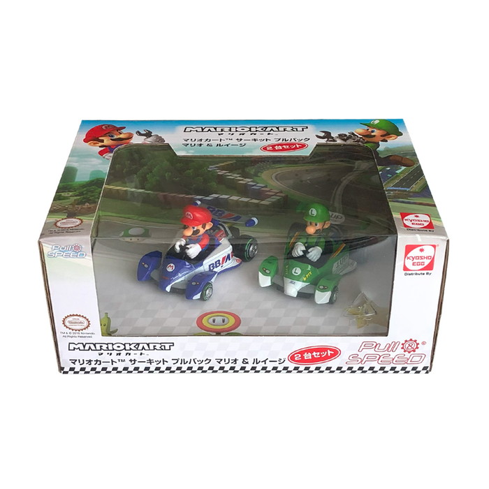 楽天市場】マリオカート サーキットプルバック マリオ ルイージ 2台