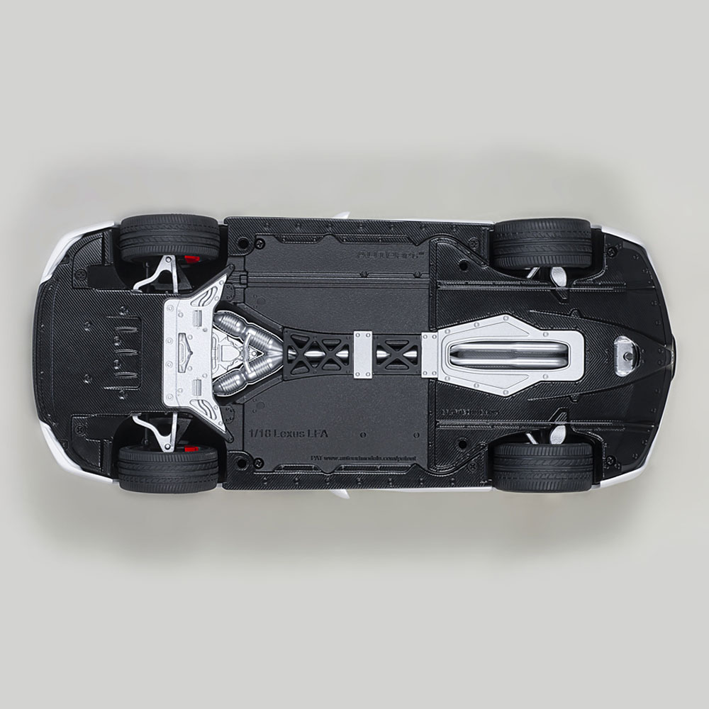楽天市場】ミニカー 1/18 レクサス LFA ホワイテスト ホワイト