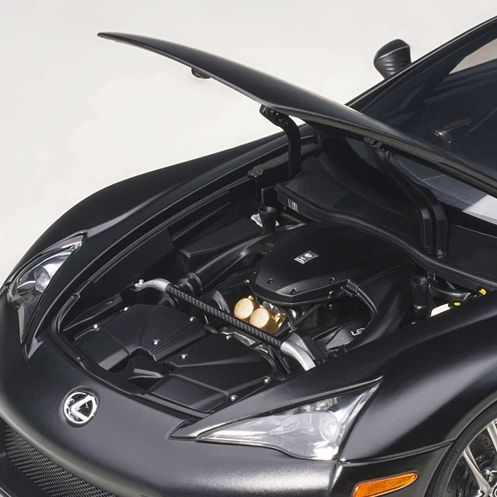 楽天市場】ミニカー 1/18 レクサス LFA マット ブラック オートアート