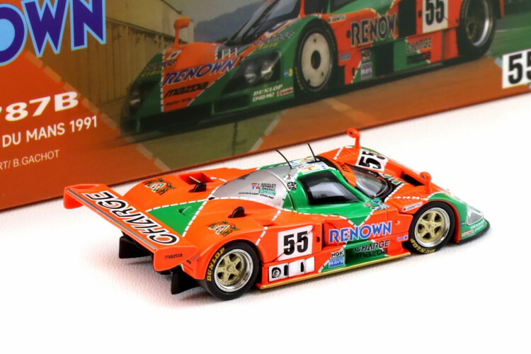 楽天市場】モーターヘリックス 1/64 プロフェッサー マツダ 787B 優勝