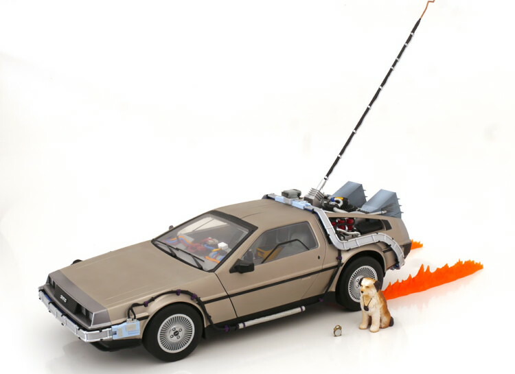 楽天市場】トミー 1/10 デロリアン DMC-12 バック トゥ ザ