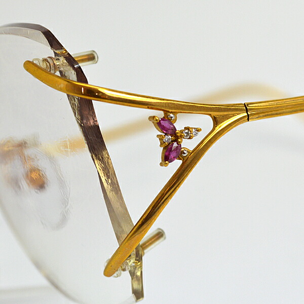 楽天市場】[在庫限り！]○高品質 HOYA ホヤ【K18 18金 ゴールド メガネ