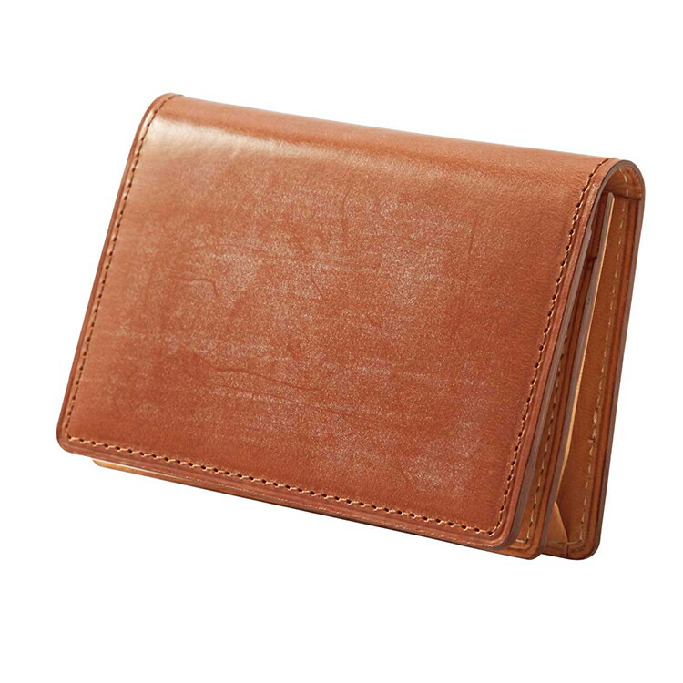 楽天市場】【GANZO】 ガンゾ THIN BRIDLE シンブライドル 名刺入れ