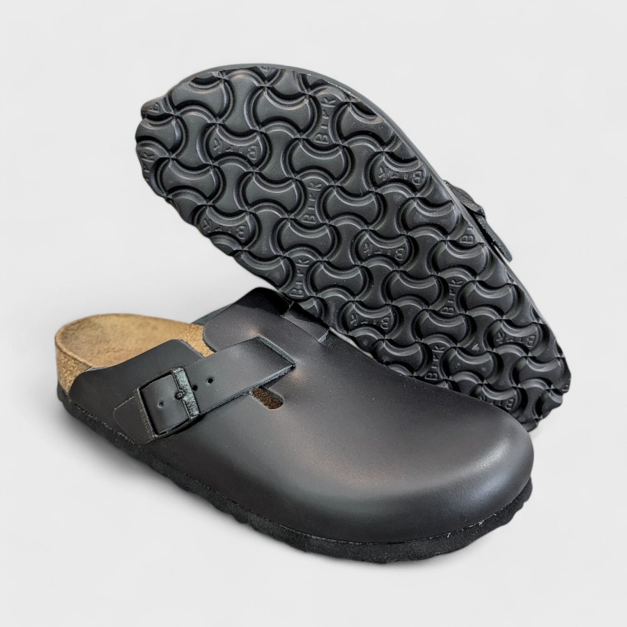 楽天市場】BIRKENSTOCK[ビルケンシュトック]/BOSTON[ボストン]/BLACK
