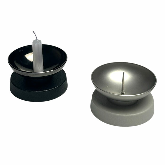 楽天市場】燭台 小さいもえ 黒 白 166-41 166-42 東海製蝋 日本製