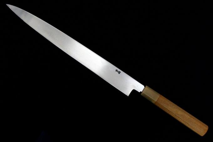 楽天市場】【中古】【極美品】高鳳 柳刃包丁 尺一 霞 青鋼 水牛朴柄