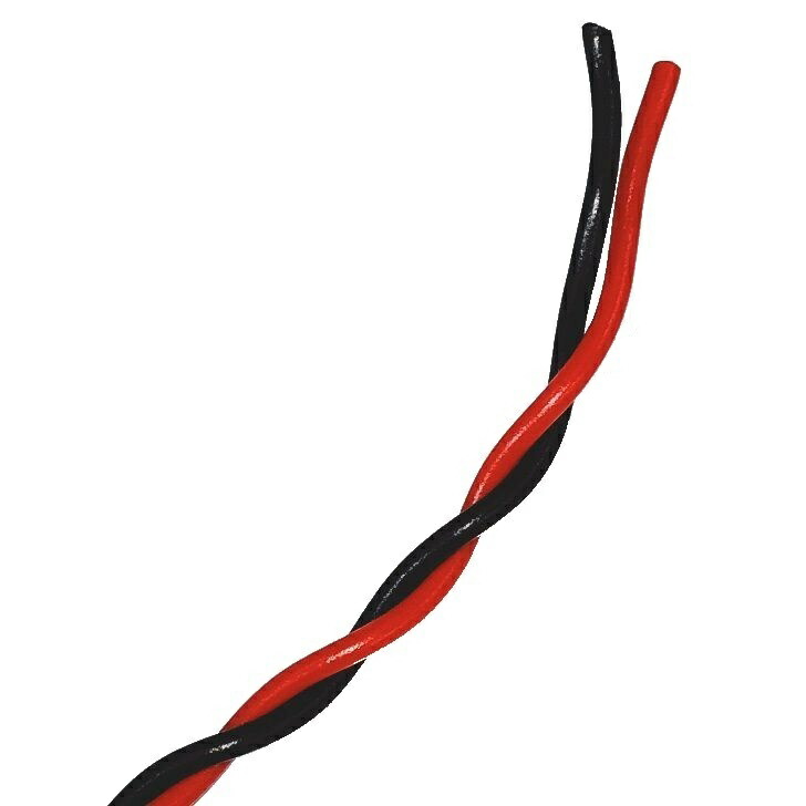 楽天市場】0.5SQ VTF 赤黒【1m 切断販売】 電子機器 配線用電線 KV 0.5