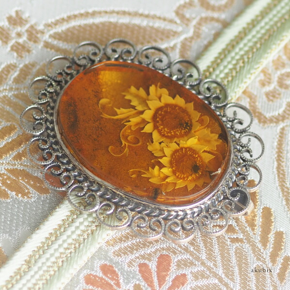 楽天市場】【バルト海の琥珀】1点ものハンドメイド アンティーク