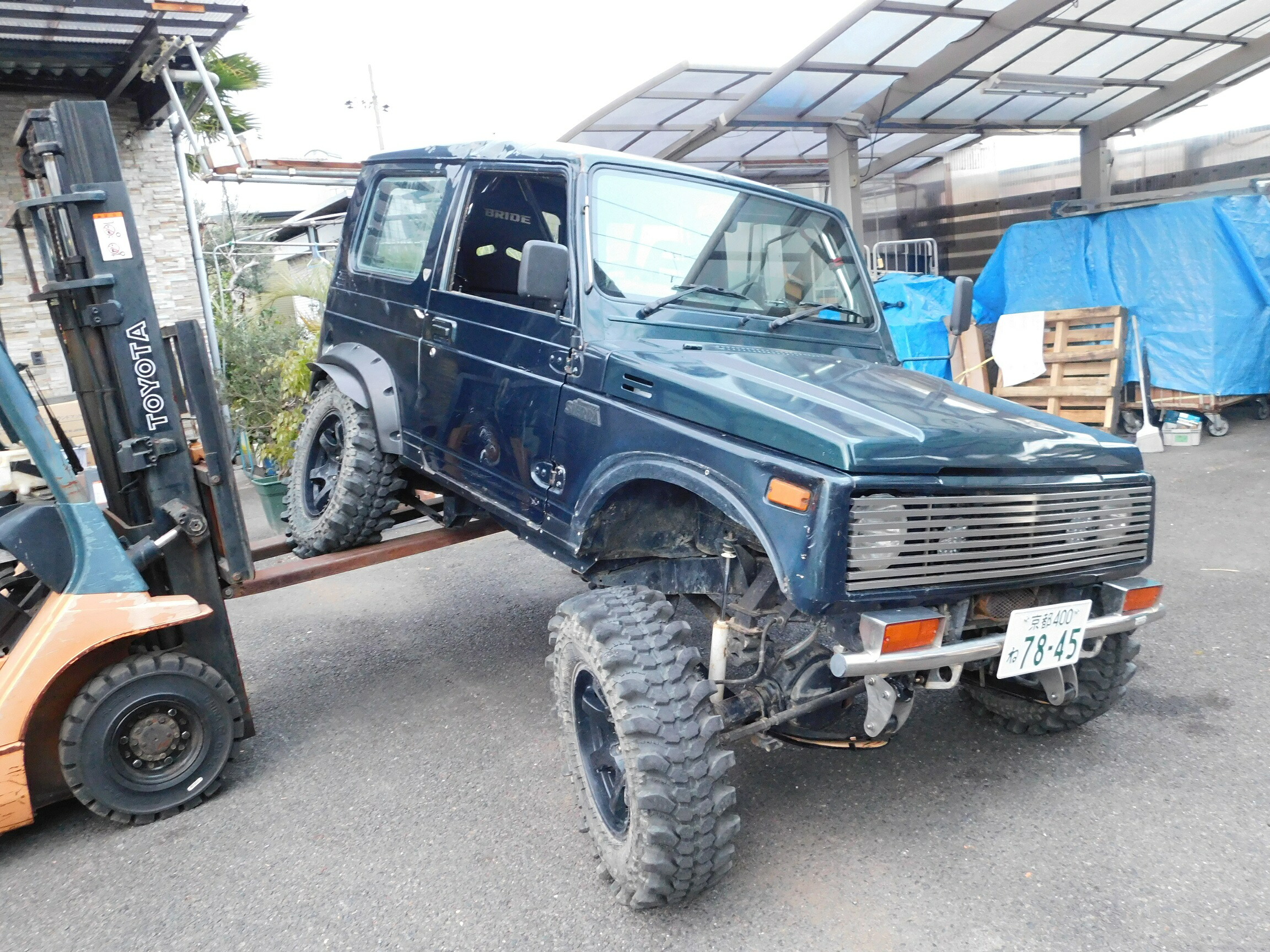 楽天市場】ジムニーJA11 スーパーロングショックフロント 2本送料