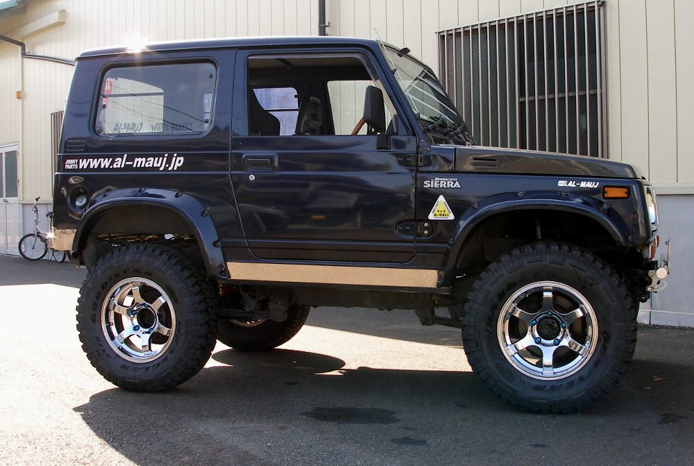 楽天市場】ジムニーja22、4インチ、リフトアップサス送料無料