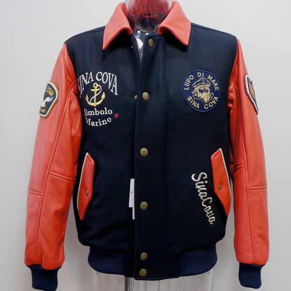 楽天市場】(SALE)シナコバ・22 秋冬 AW 新作・羊革使い スタジャン(L