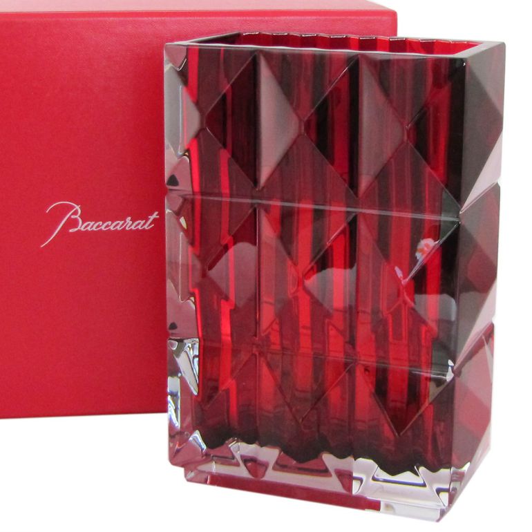 楽天市場】【名入れ可有料】バカラ ベース 花瓶 ルクソール LOUXOR
