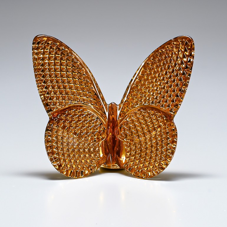 楽天市場】バカラ Baccarat クリスタルフィギュア ラッキーバタフライ