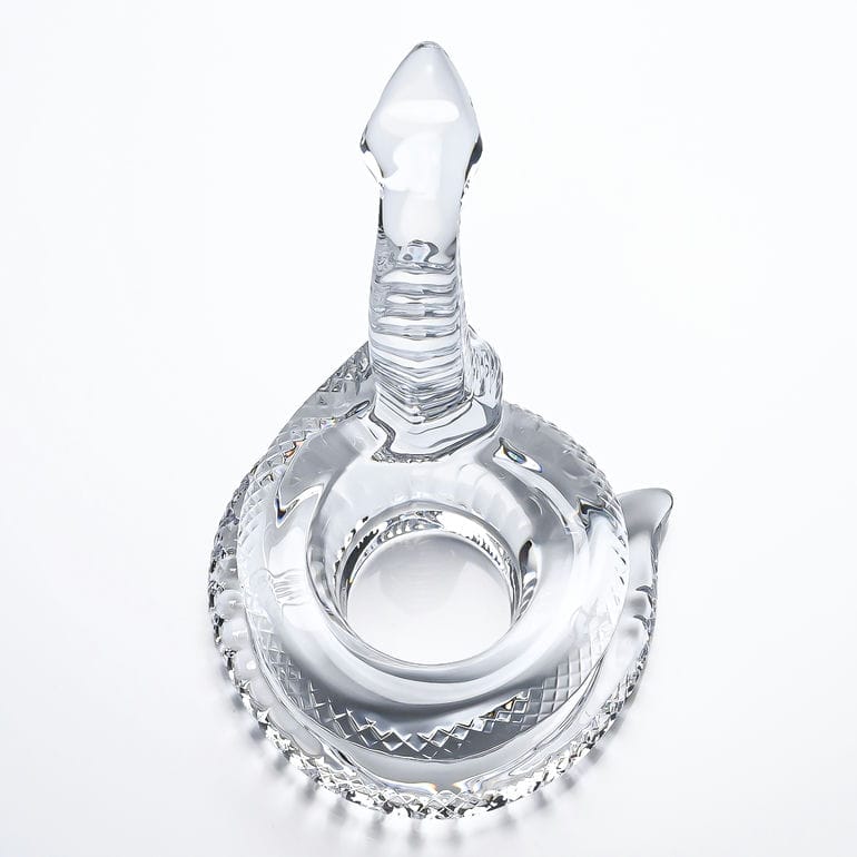 楽天市場】バカラ Baccarat クリスタルフィギュア ヘビ 十二干支 2025