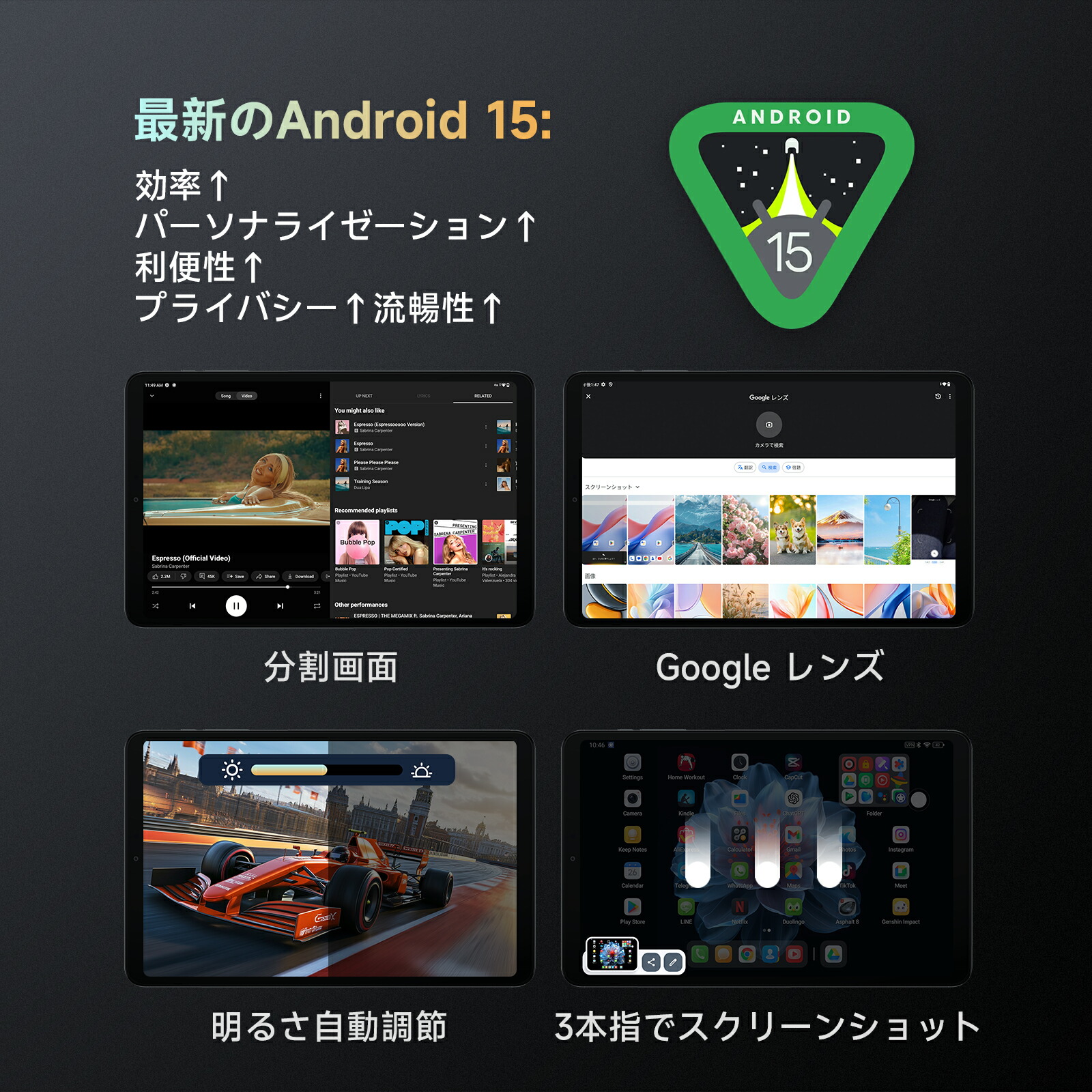 楽天市場】最新Android15 ALLDOCUBE iPlay60 mini Pro タブレット 8