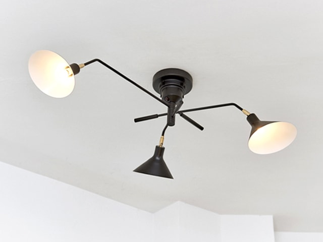 keiインターフォルム シーリングライト LT-9520BK ロネブラック Amazon