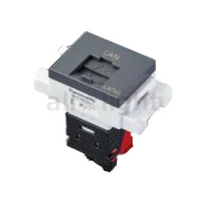 楽天市場】パナソニック LAN用配線器具 情報モジュラジャック 埋込