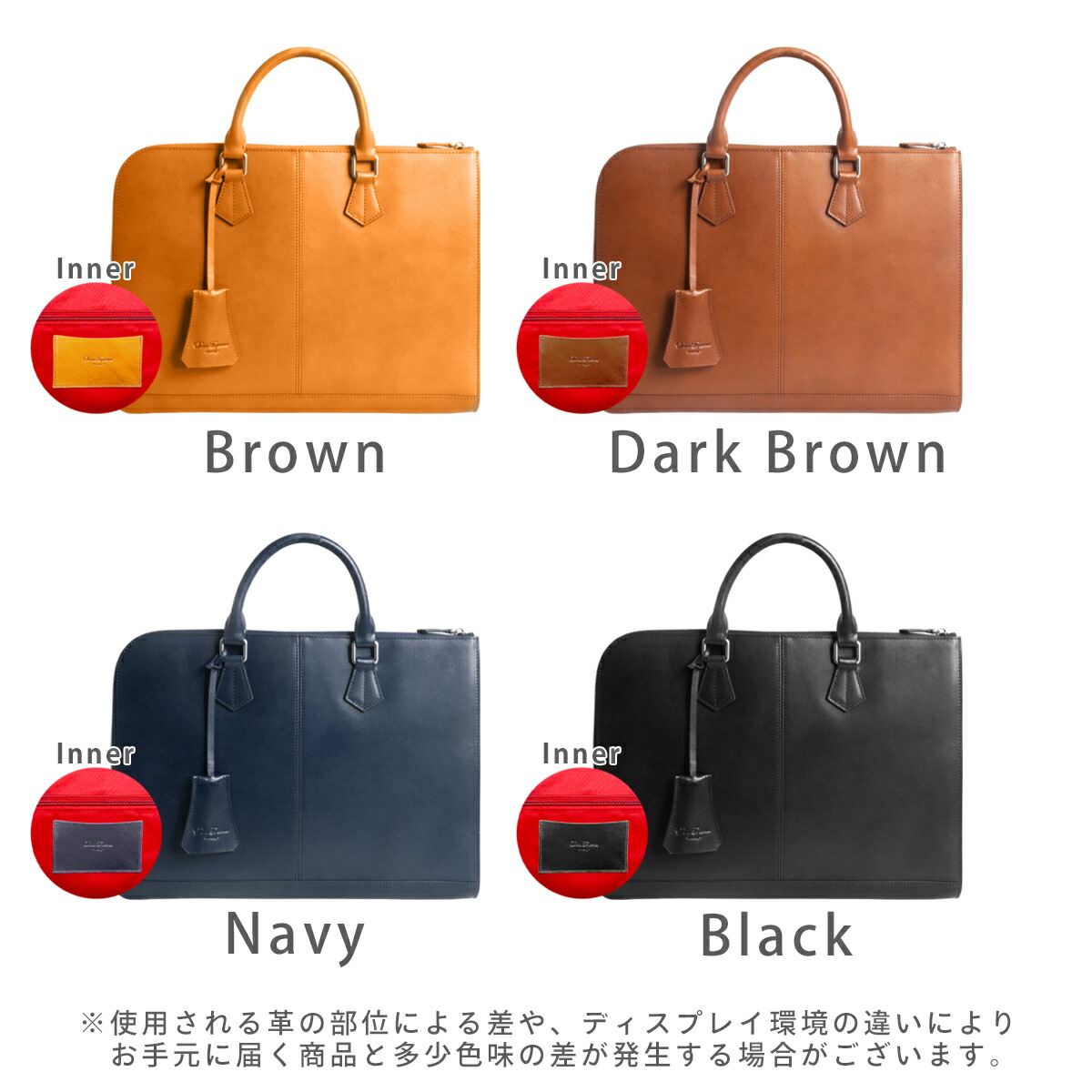 楽天市場】本革 ビジネスバッグ メンズ 薄型 薄い 軽量 牛革 レザー