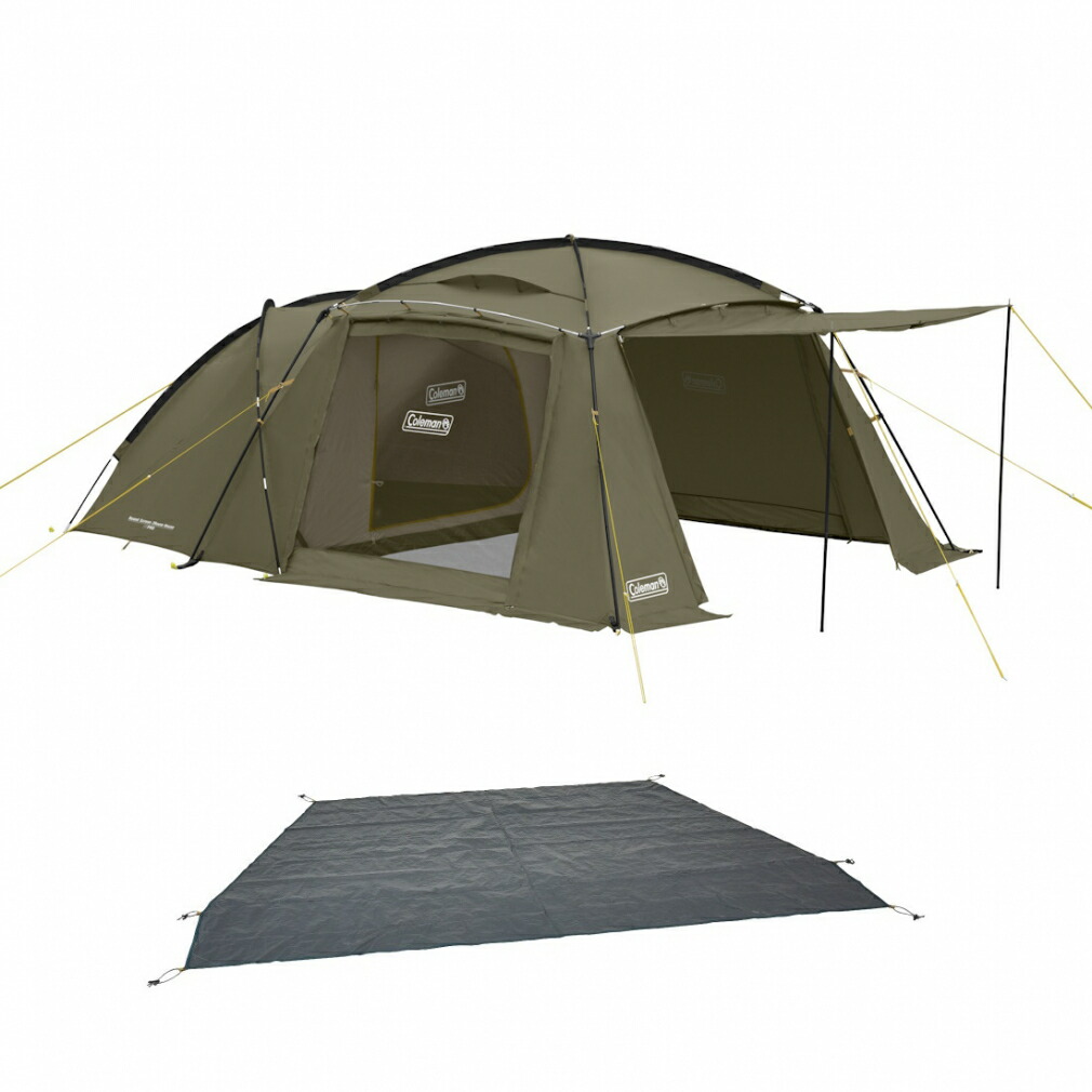 楽天市場】コールマン タフスクリーン2ルームハウス オリーブの通販