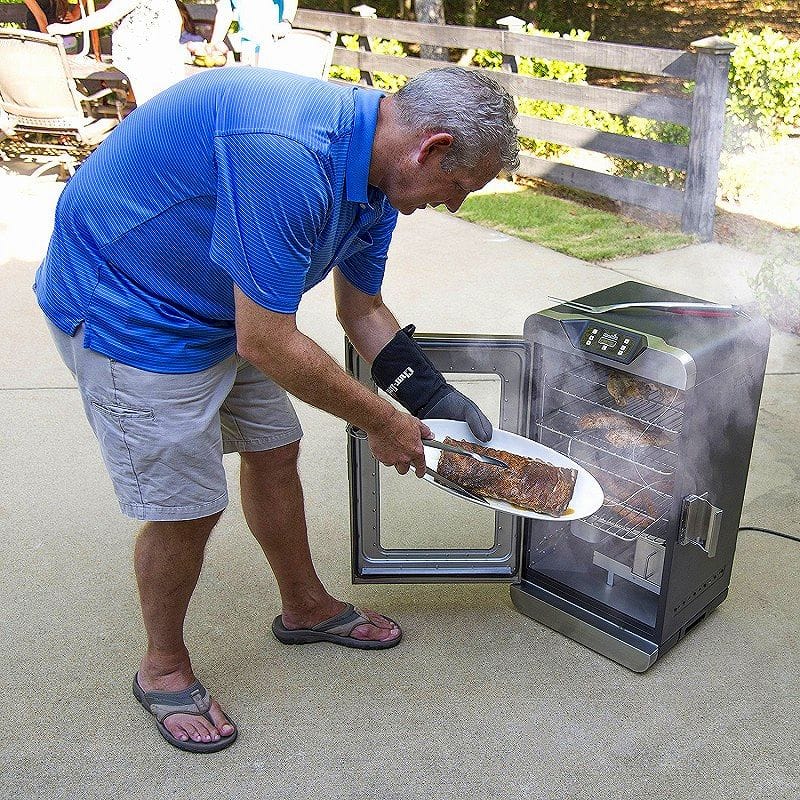 楽天市場】燻製機 本格 デジタル 電気スモーカー 温度設定 タイマー付