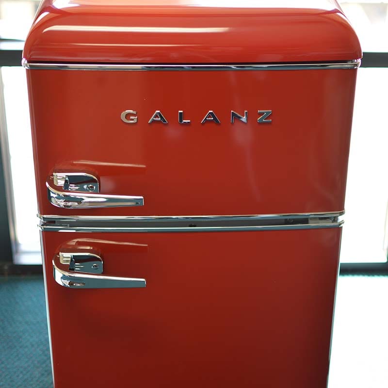楽天市場】冷蔵庫 冷凍庫 88L 2ドア レトロ Galanz 3.1 cu ft Retro