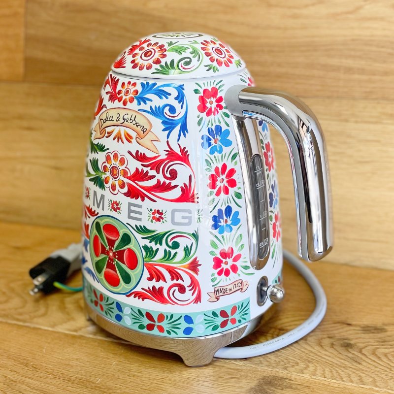 楽天市場】スメッグ ドルチェ＆ガッバーナ 電気ケトル 1.7L イタリア