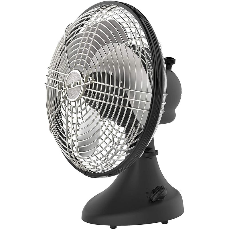 楽天市場】ボルネード 扇風機 ビンテージファン シルバースワン S