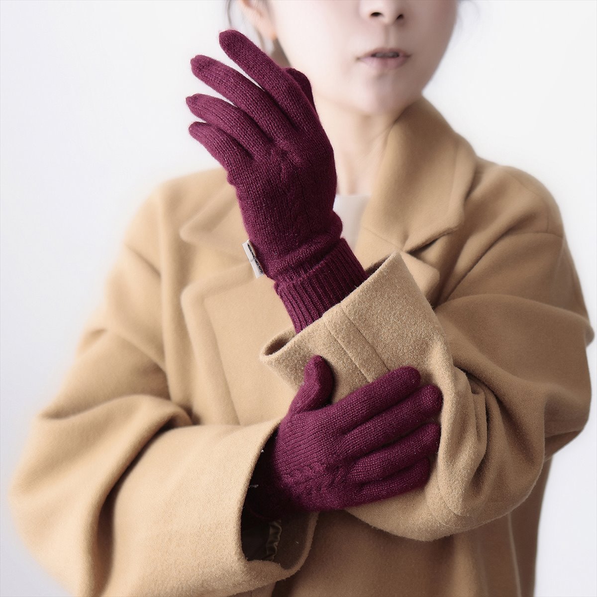 楽天市場】手袋 レディース ブランド 暖かい カシミヤ100 カシミヤ