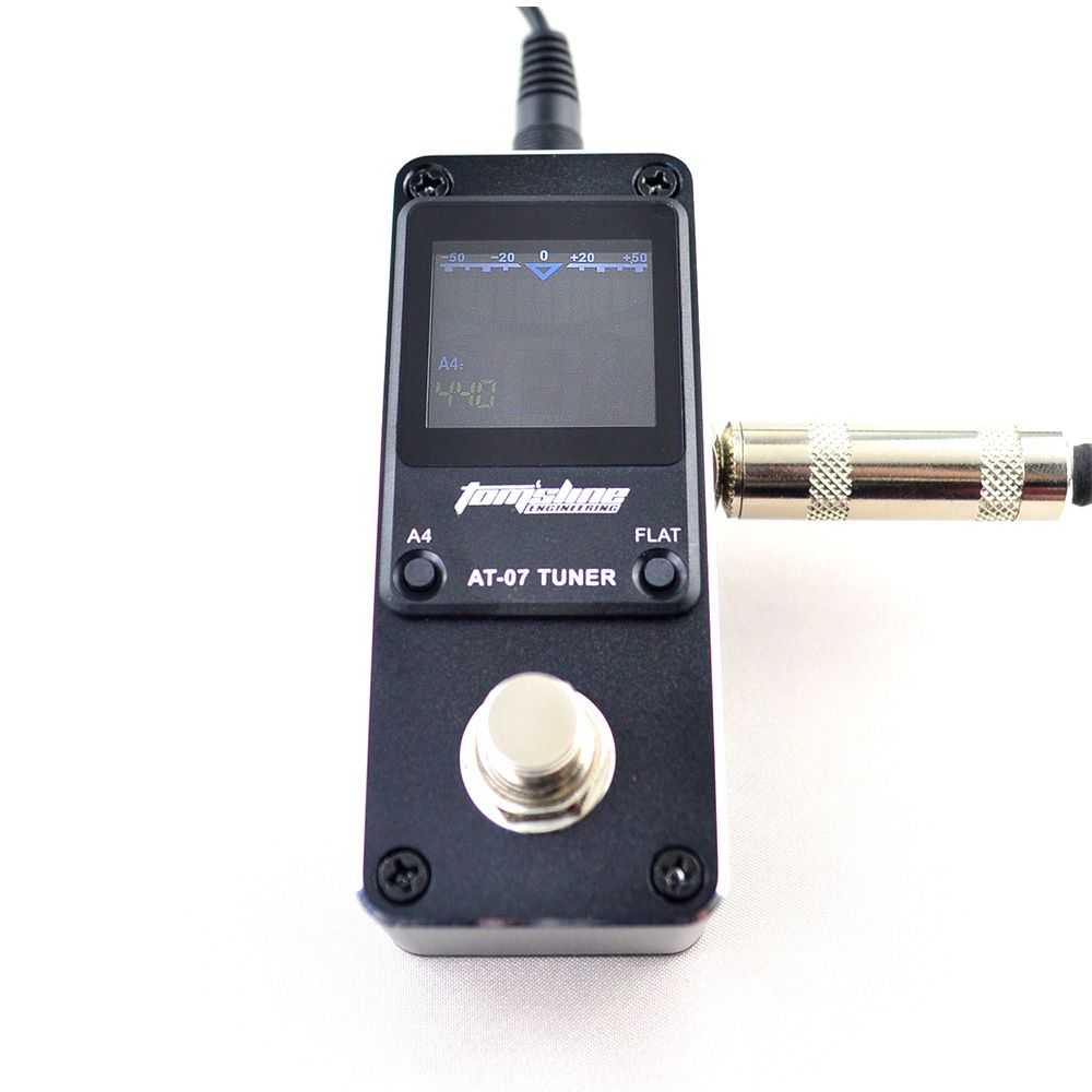 楽天市場】フットスイッチ AT-07 Mini Stomp Chromatic Tuner Aroma