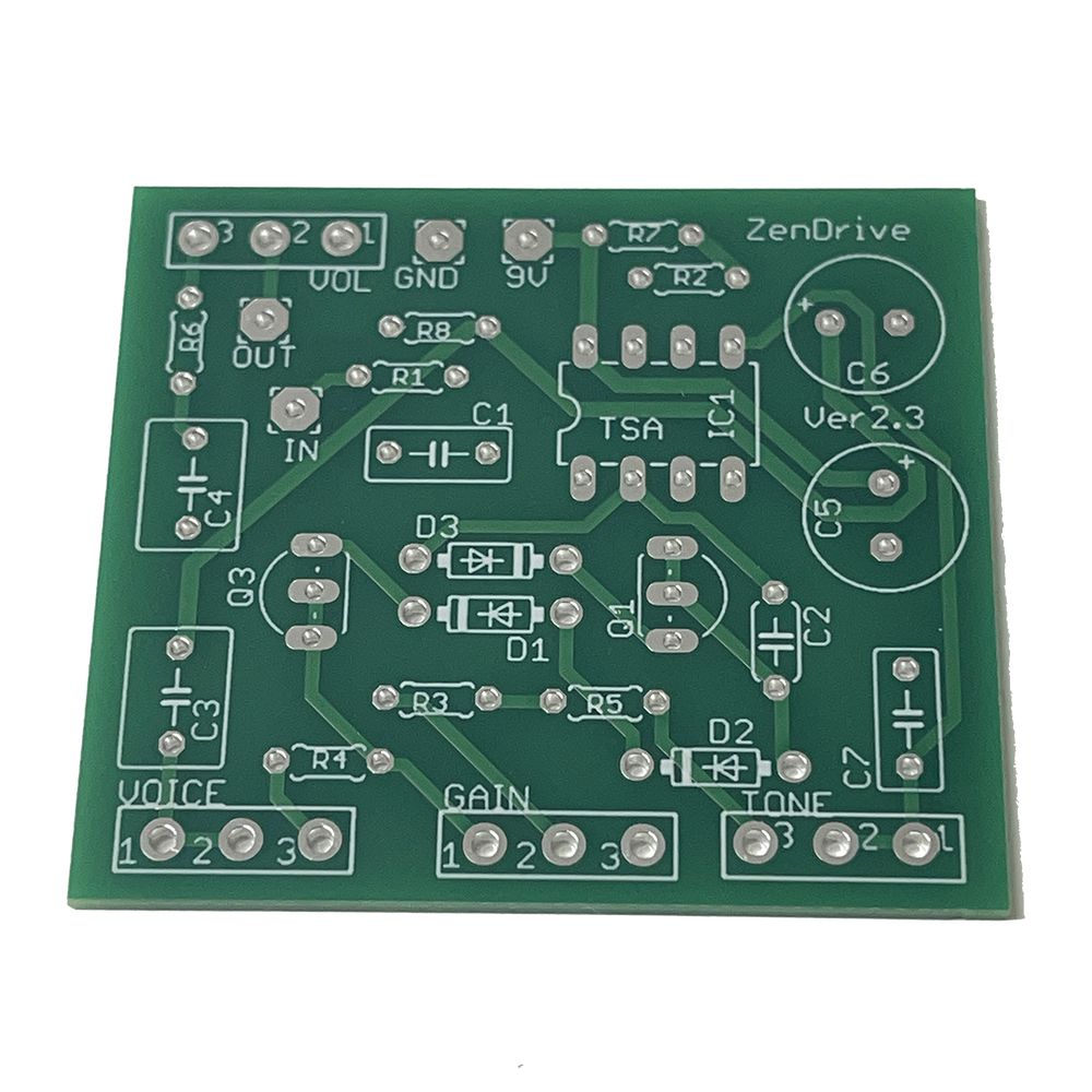 楽天市場】Hermida Audio Zendrive風 オーバードライブ エフェクター自