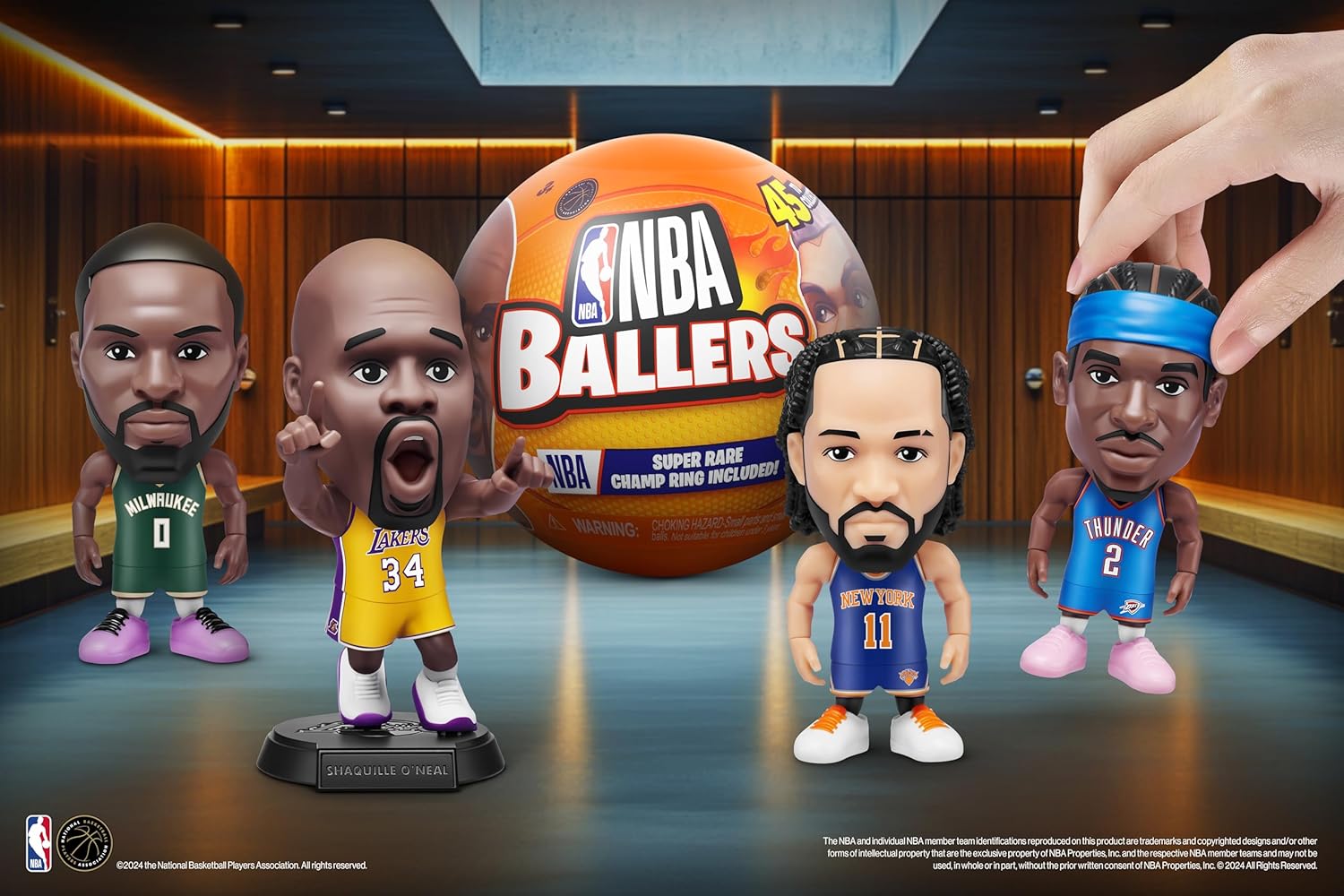楽天市場】ZURU 5 Surprise NBA Ballersシリーズ2 NBAライセンス商品