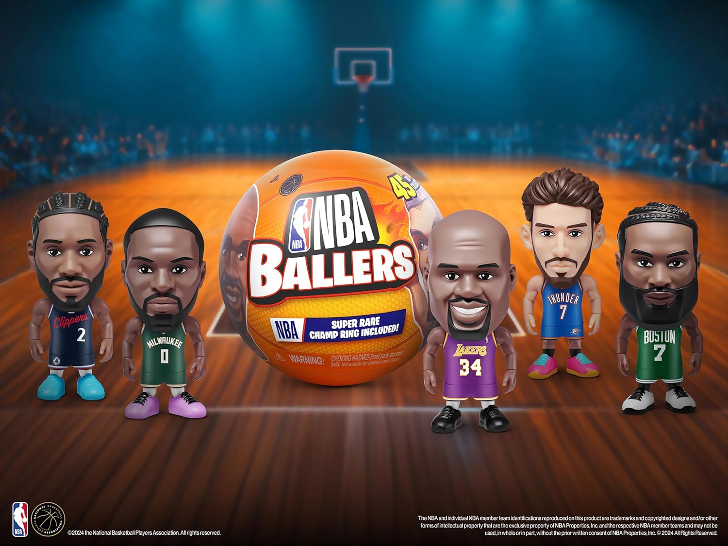 楽天市場】ZURU 5 Surprise NBA Ballersシリーズ2 NBAライセンス商品
