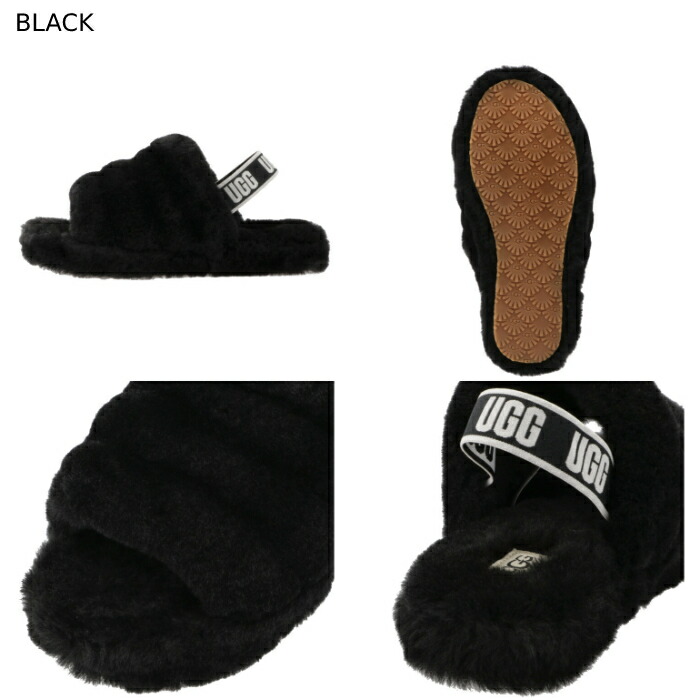 楽天市場】アグ UGG 【大人もOK】キッズ スライド サンダル FLUFF YEAH