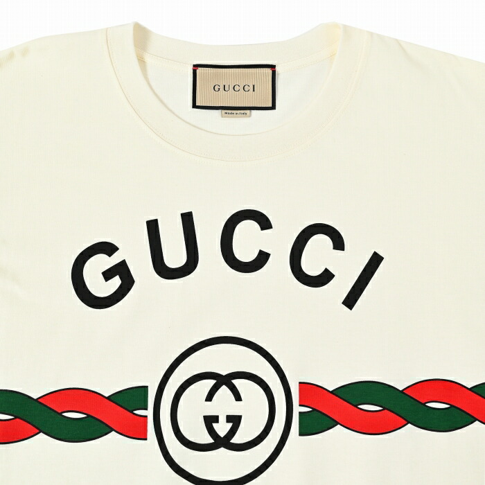 楽天市場】グッチ GUCCI メンズ Tシャツ コットンジャージー GUCCI