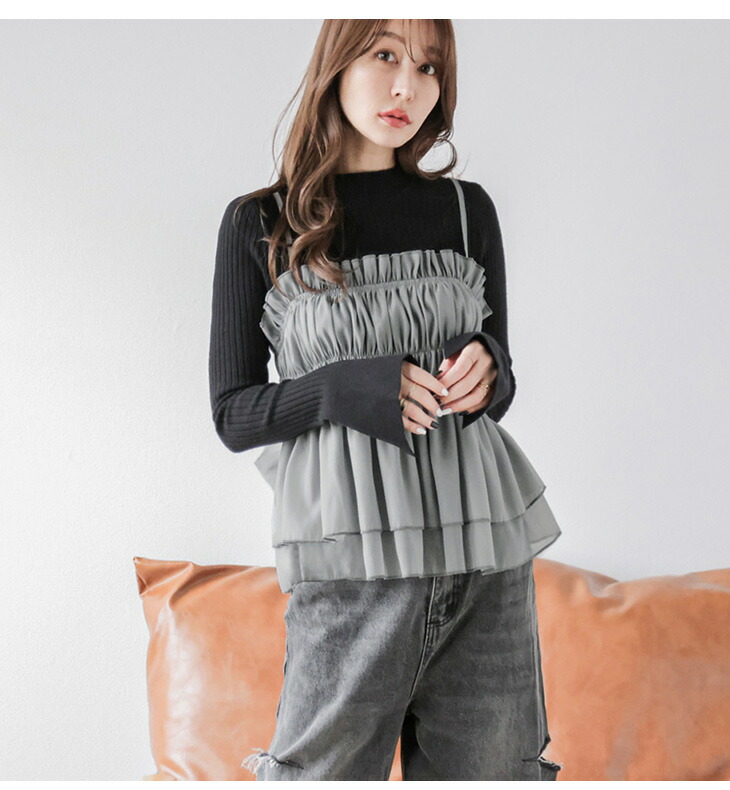 楽天市場】【半額クーポン対象】トップス キャミソール バックリボン