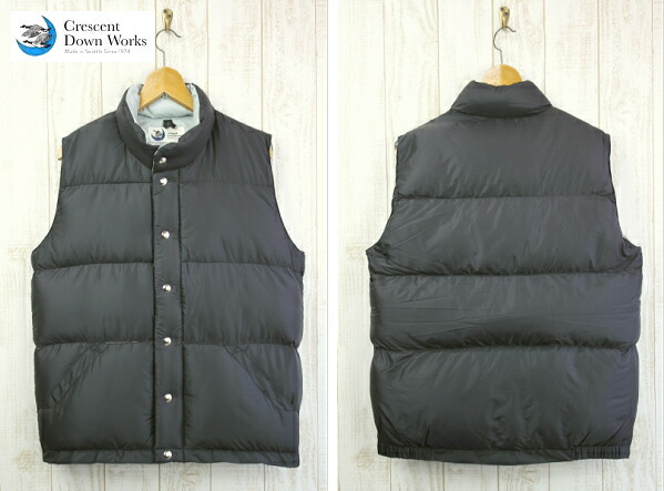 楽天市場】CRESCENT DOWN WORKS クレセントダウンワークス DOWN VEST