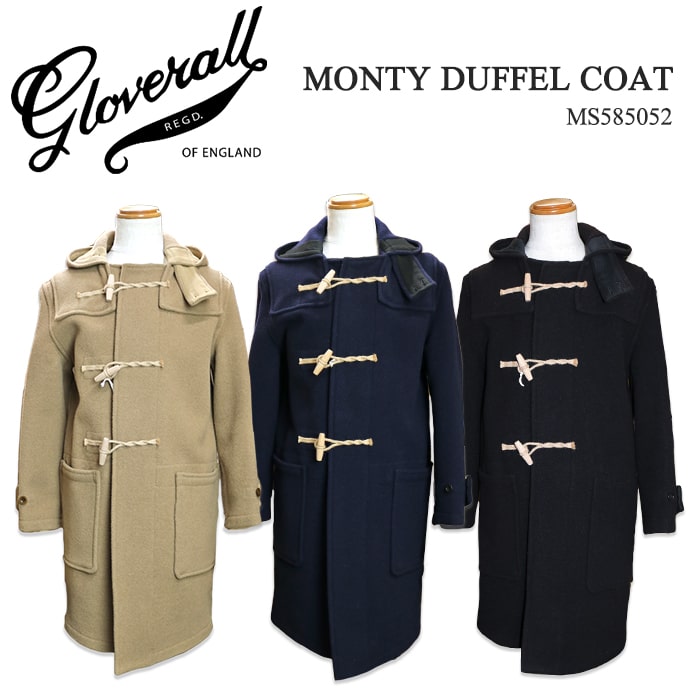 楽天市場】Gloverall グローバーオール MONTY DUFFEL COAT モンティー