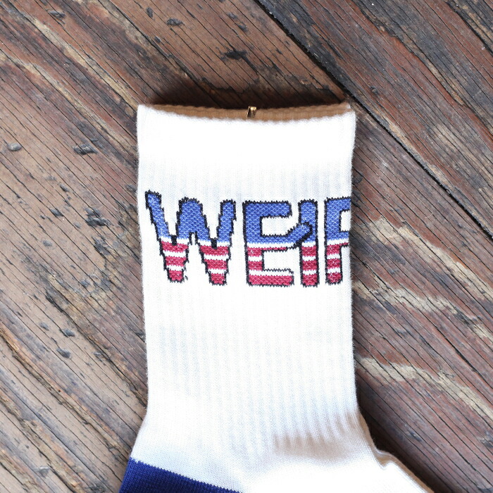 楽天市場】WEIRDO ウィアード / 「PORN WEIRDO - SOCKS」 オリジナル
