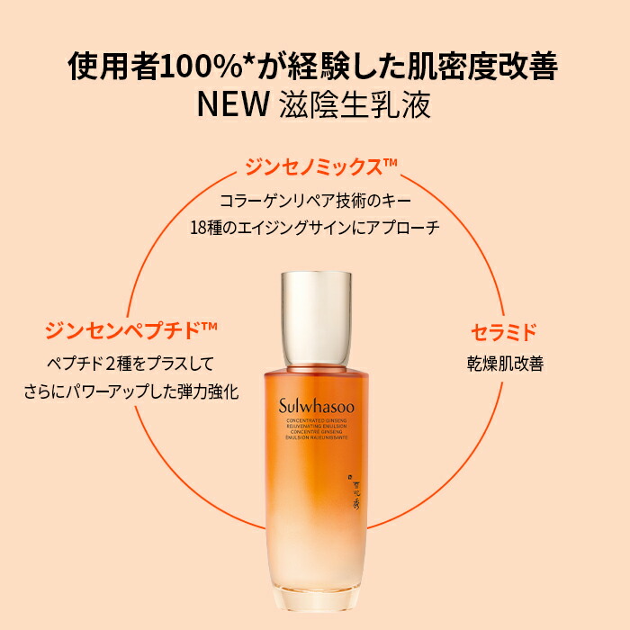 楽天市場】ND_【Sulwhasoo公式】 NEW 滋陰生 ( ジャウムセン ) EX 2種
