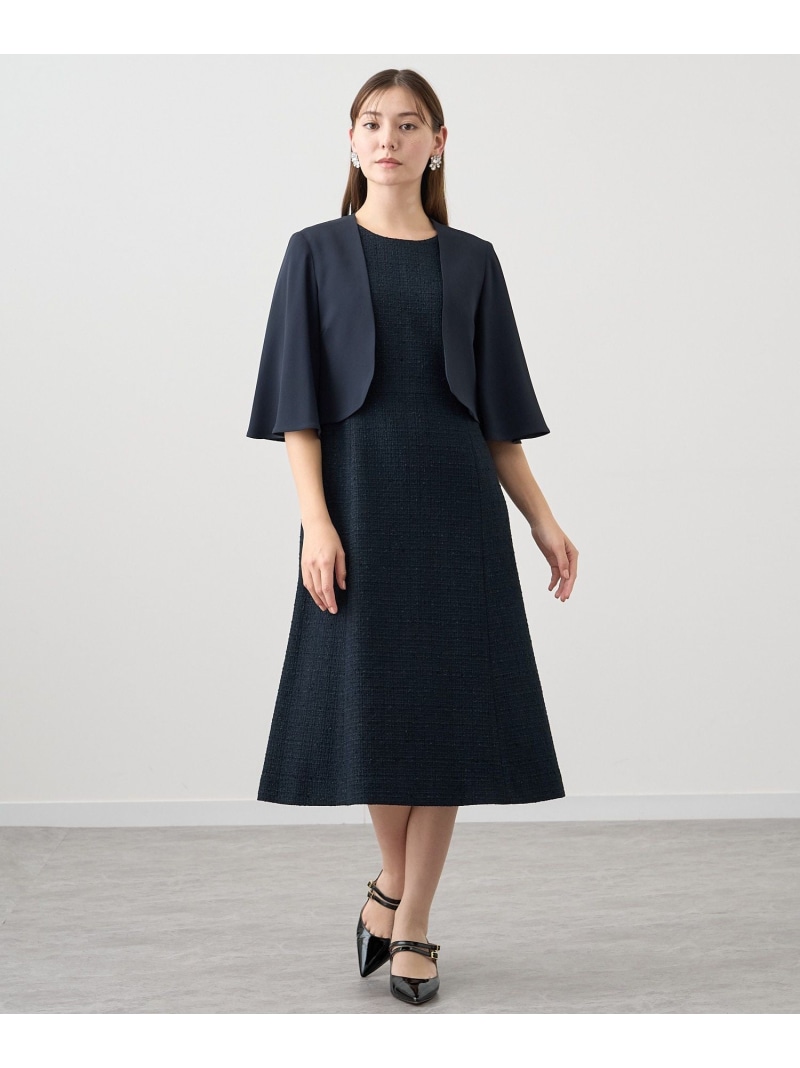 楽天市場】【SALE／30%OFF】バックサテンフレアスリーブボレロ ANAYI