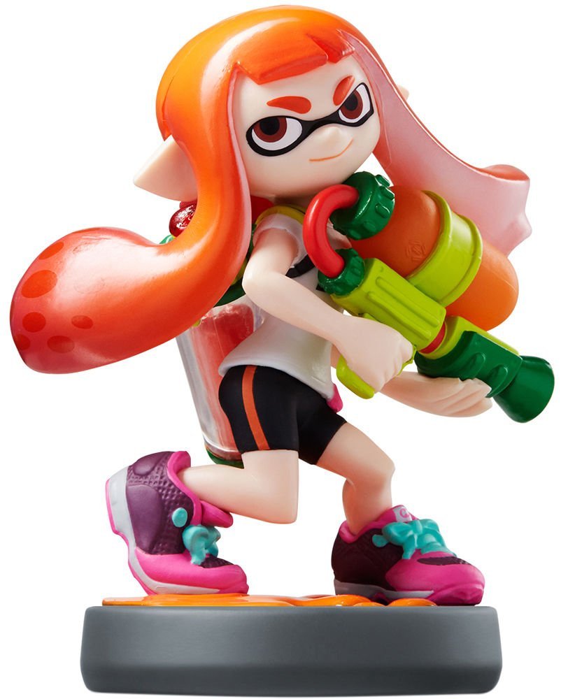 楽天市場】amiibo アミーボ ガール（スプラトゥーンシリーズ）オレンジ