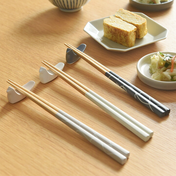 楽天市場】＼アンジェ別注カラー／鳥の箸置き 益子焼 日本製/箸置き