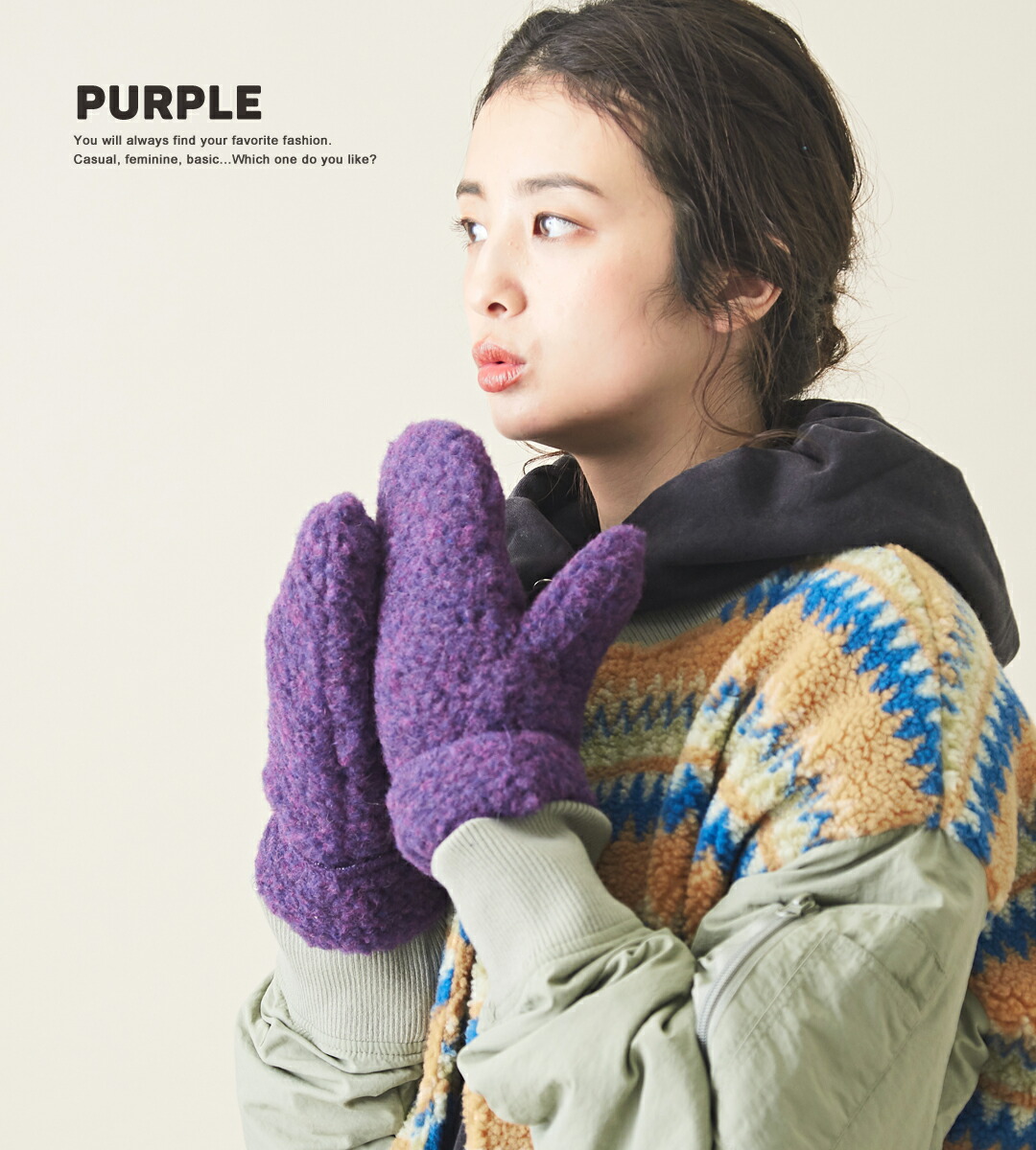 楽天市場】手袋 / Sheep by the Sea (シープバイザシー) Woolen Glove